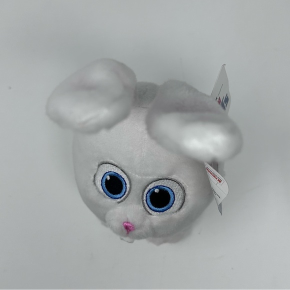 The Secret Life of Pets Snowball Bunny Rabbit Toy Factory 8” Soft Plush White - Picture 5 of 10
